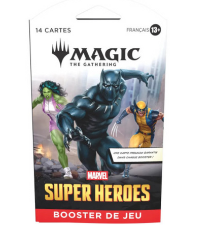 Booster de jeu Marvel Super Heroes - Magic FR