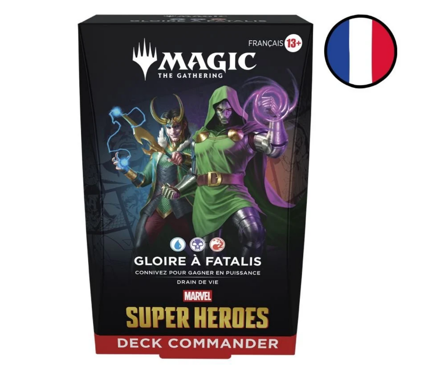 Deck Commander Marvel Super Heroes - Gloire à Fatalis - Magic FR