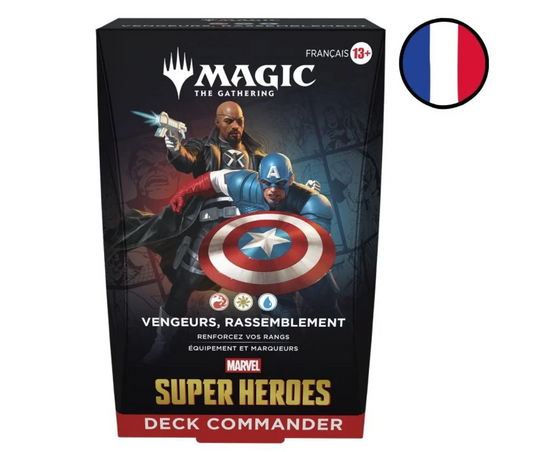 Deck Commander Marvel Super Heroes - Vengeurs, rassemblement - Magic FR