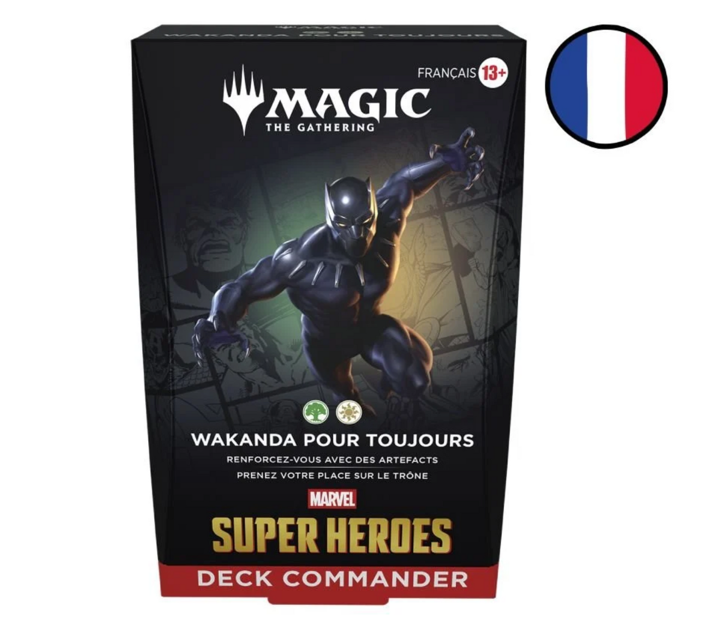 Deck Commander Marvel Super Heroes - Wakanda pour toujours - Magic FR