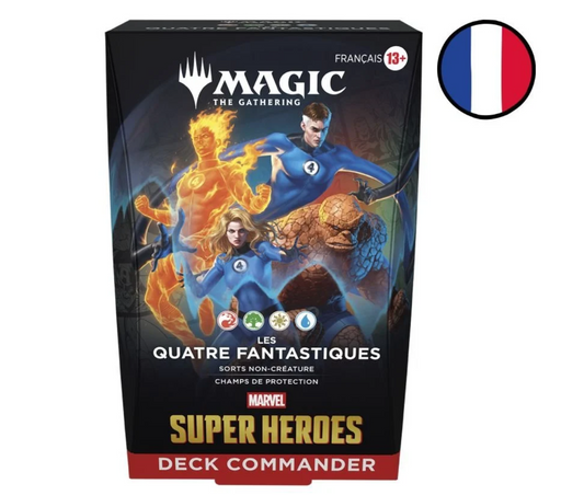 Deck Commander Marvel Super Heroes - Les Quatre Fantastiques - Magic FR