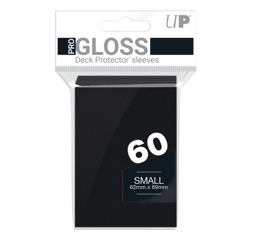 Ultra Pro - PRO-Gloss Sachet de 60 protèges cartes petit format Noir (62 x 89 mm)