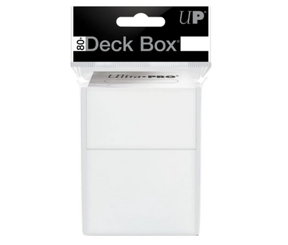 Ultra Pro - Boîte de deck PRO 80+ blanche
