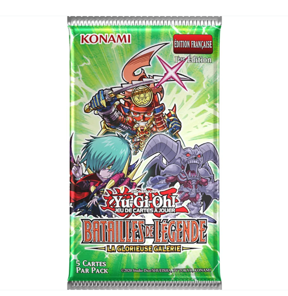 Yu-Gi-Oh! JCC - Booster Batailles de Légende: La Glorieuse Galerie - FR