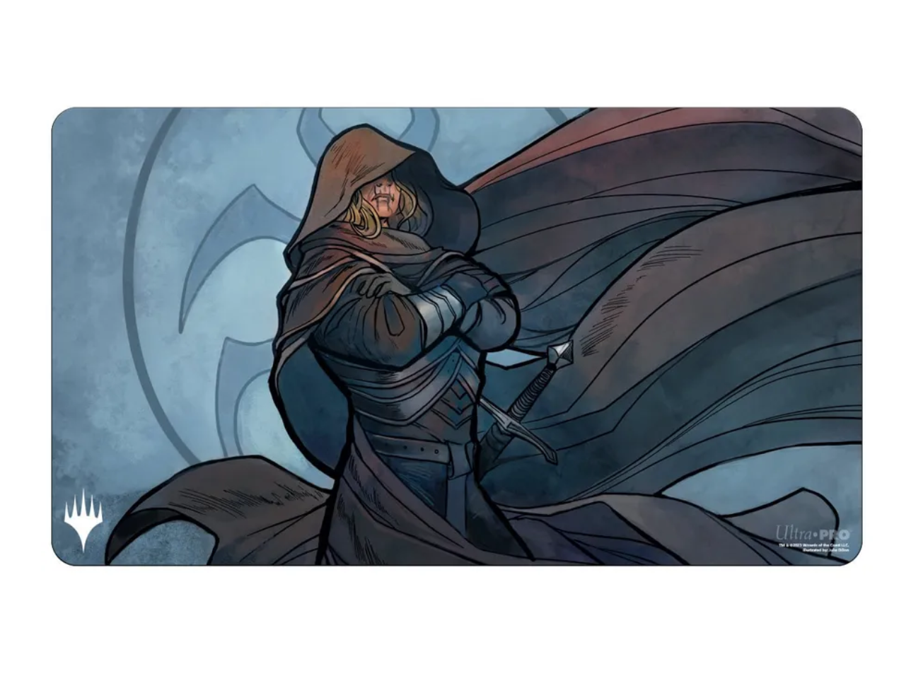 Ultra Pro - Magic - The Gathering - Murders at Karlov Manor - Tapis de jeu Lazav, le porteur de visages (60 x 34 cm)
