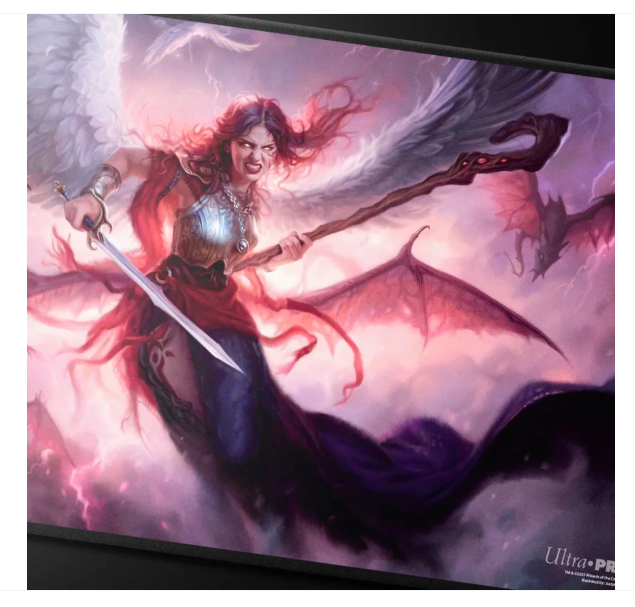 Ultra Pro - Magic: The Gathering - Commander Series - Three Color Wedge - Vote des fans - Tapis de jeu Kaalia - UK