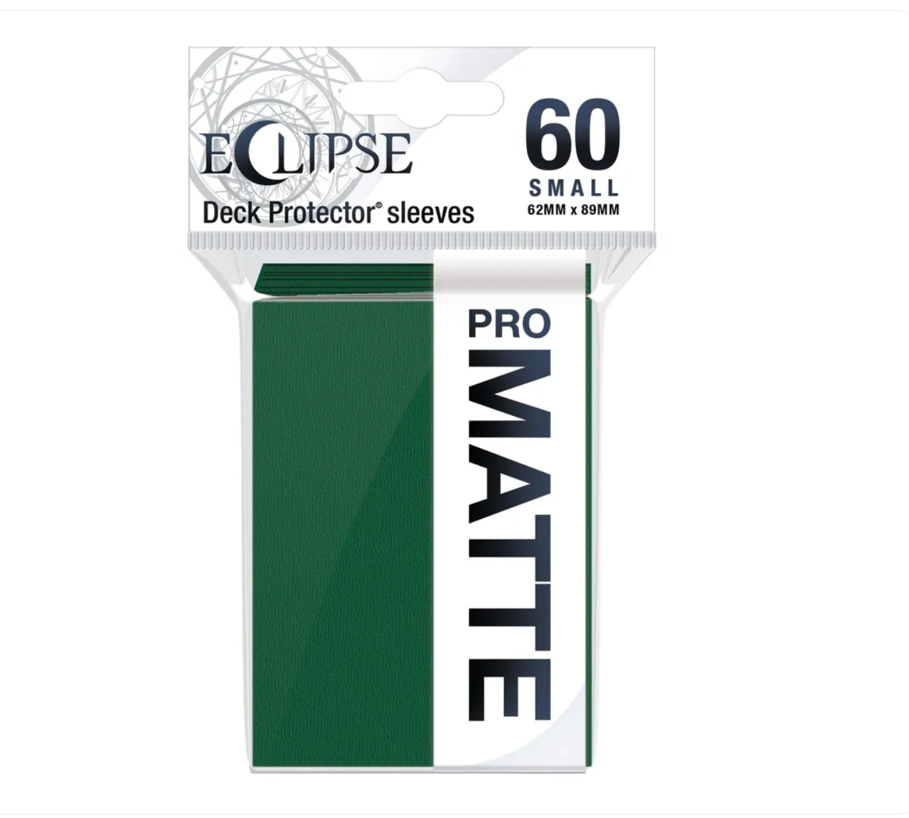 Ultra Pro - Eclipse Matte Sachet de 60 protèges cartes petit format Vert Forêt (62 x 89 mm)