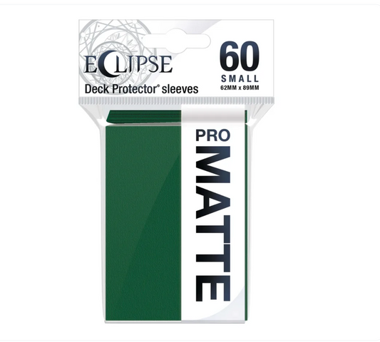 Ultra Pro - Eclipse Matte Sachet de 60 protèges cartes petit format Vert Forêt (62 x 89 mm)