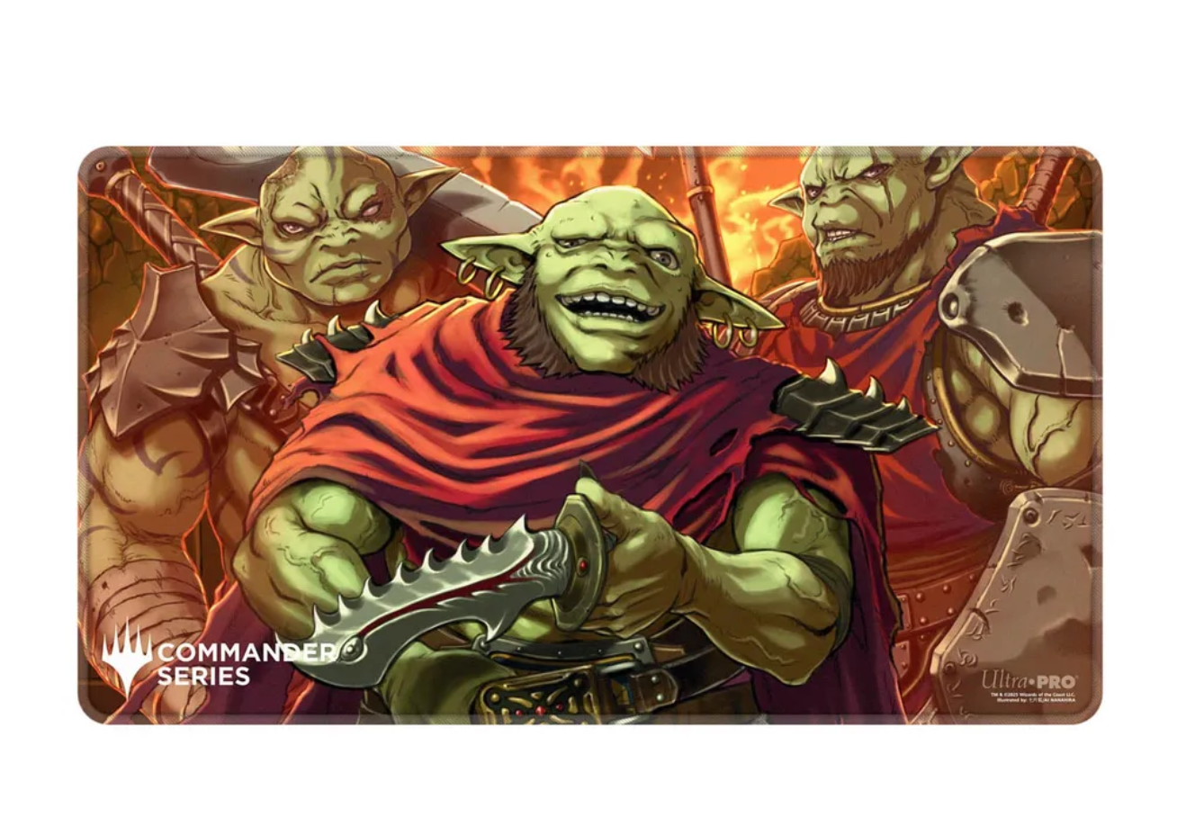 Ultra Pro - Magic: The Gathering - Commander Series - Tapis de jeu à bord cousu Krenko - UK
