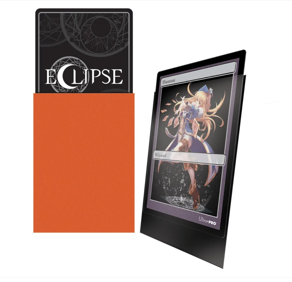 Ultra Pro - Eclipse Matte Sachet de 60 protèges cartes petit format Orange (62 x 89 mm)