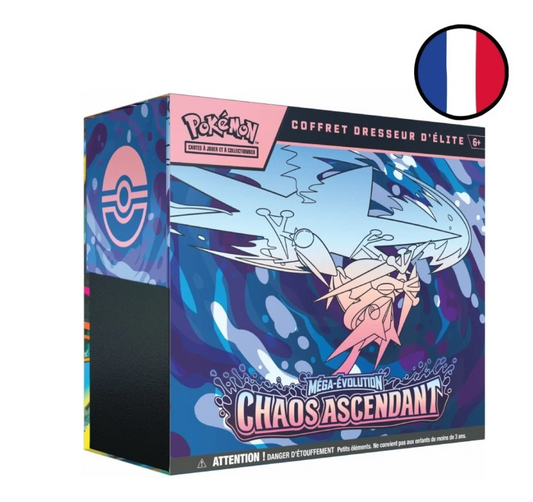 Coffret Dresseur d'élite (ETB) Méga-Évolution – Chaos Ascendant - Pokémon FR