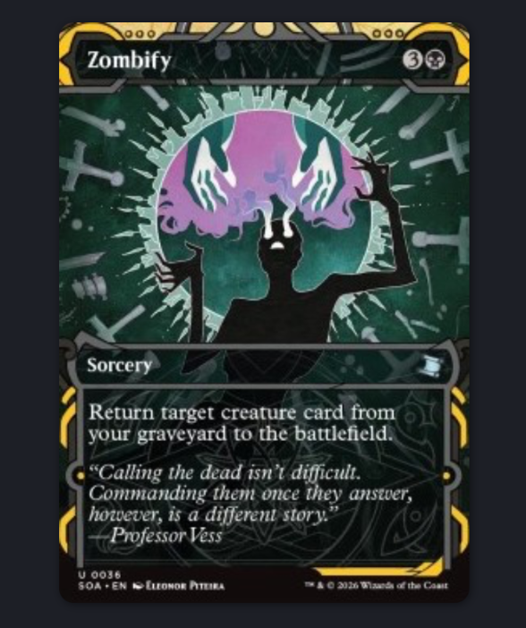 Zombification / Zombify #36 – Mystical Archive – Strixhaven – MTG (EN)