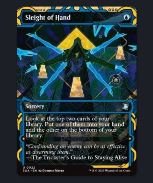 Passe-Passe / Sleight of Hand #22 – Mystical Archive – Strixhaven – MTG (EN)